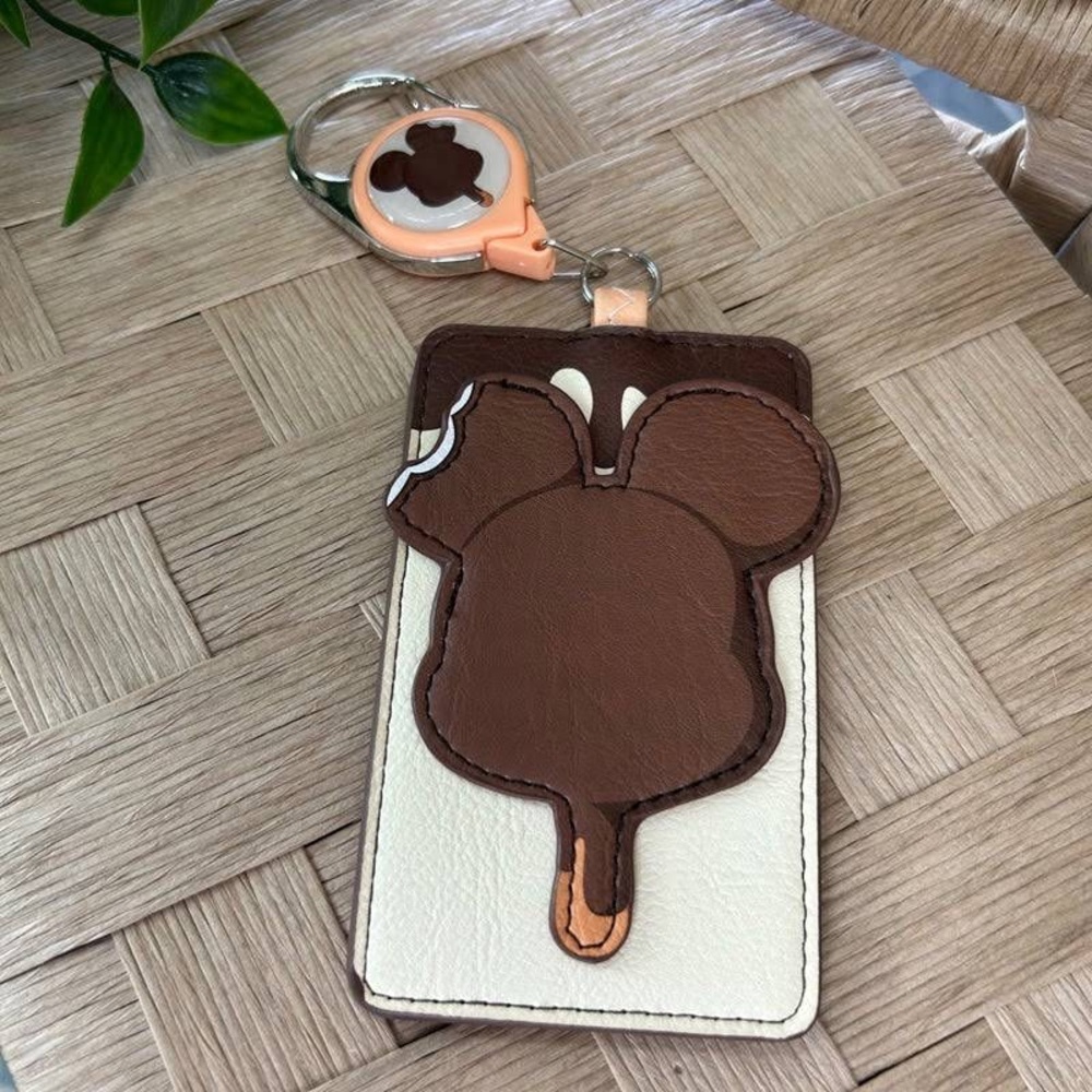 Ice cream bar card holder